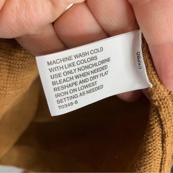 JF J. Ferrar brown cardigan sweater button front pockets large trendy casual - Picture 7 of 7